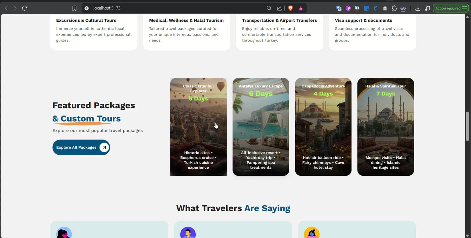 Travelio DMC services and travel packages