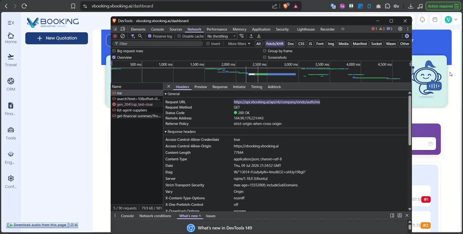vbooking travel booking workflow