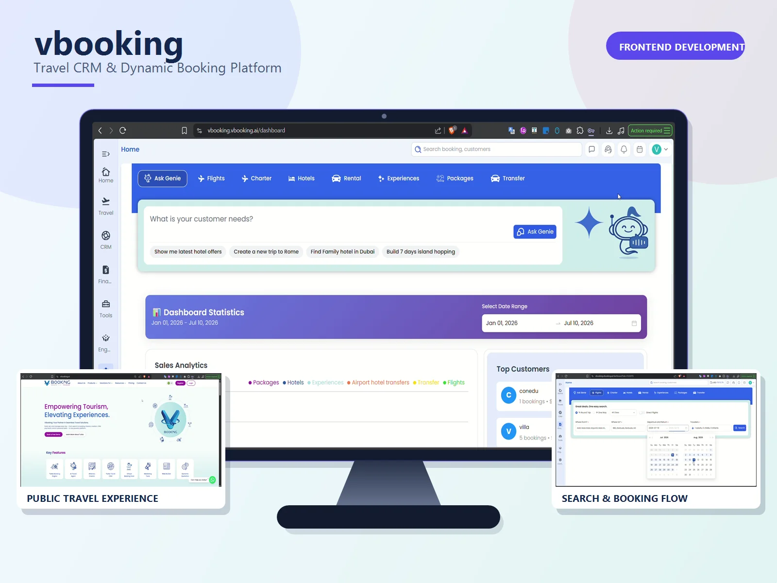 vbooking product interface